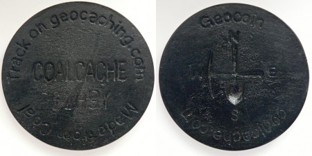 Coalcache  geocoin