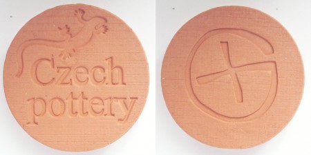 Czech pottery geocoin