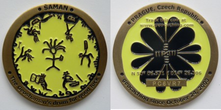 Šaman geocoin II