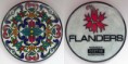 Flanders ceramic plate styl geocoin - dutch